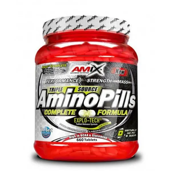 AMIX Amino Pills 660 таблетки AM102 - Fitneshrani.com AMIX Amino Pills 660 таблетки AM102