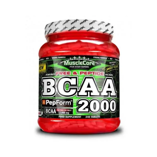 AMIX BCAA 2000 / 240 таблетки AM18 - Fitneshrani.com AMIX BCAA 2000 / 240 таблетки AM18