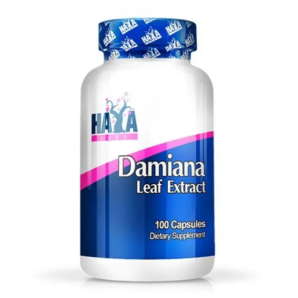 HAYA LABS Damiana Leaf Extract / 100 капсулиHL9882