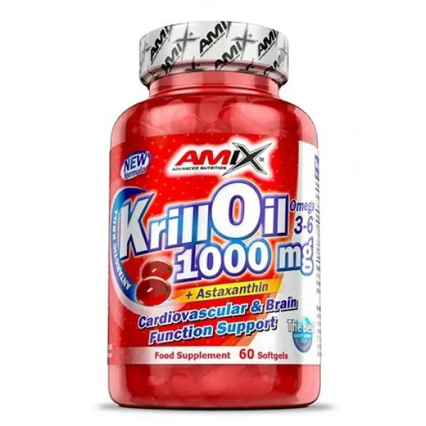 AMIX Krill Oil 1000 мг 60 гел-капсулиAM208