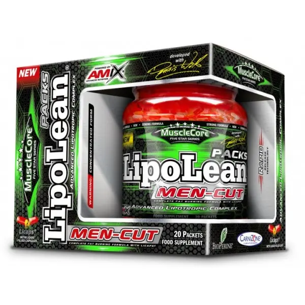 AMIX Lipolean® Men-Cut Packs 20 пакета АМ25 - Fitneshrani.com AMIX Lipolean® Men-Cut Packs 20 пакета АМ25