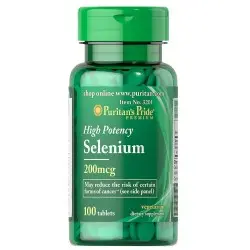 Puritan's Pride Selenium 200 мкг 100 дражета